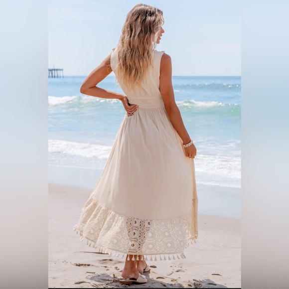 Crafter's Special: Lace Boho Maxi Dress - Picture 2 of 10